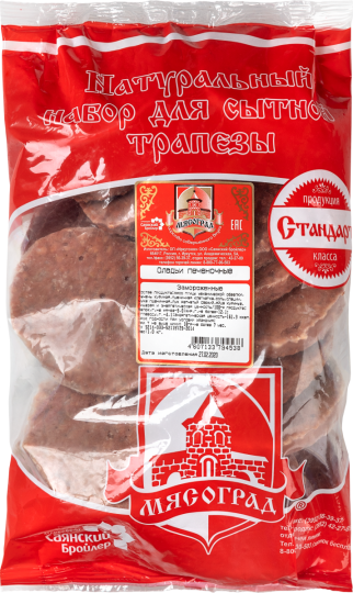 Оладьи печеночные замороженные